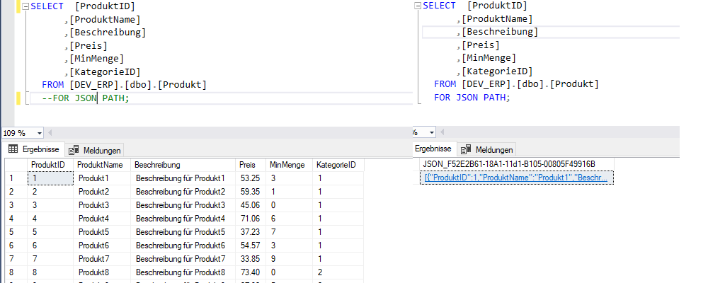 FOR JSON PATH