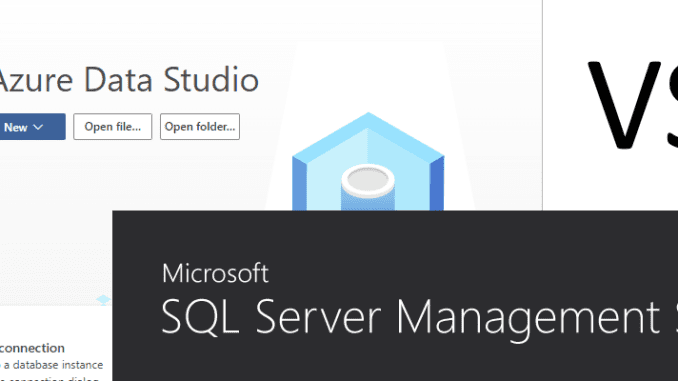 SQL Server Management Studio vs Azure Data Studio